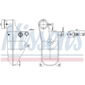 Ausgleichsbehälter 996364 von NISSENS günstig für 45,21 € online kaufen