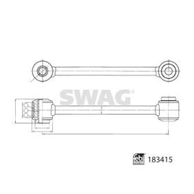 Koppelstange 33 10 8954 von SWAG günstig für 29,04 € online kaufen