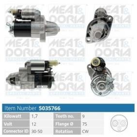 Osta Käynnistysmoottori MEAT & DORIA:llä 5035766 edullisesti hintaan 142,69 €