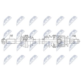 Antriebswelle für SUBARU von NTY