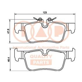 Bremsbeläge 704-51003P von IAP QUALITY PARTS günstig für 107,86 € online kaufen