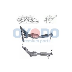 Katalysator 10N0143-OYO von Oyodo günstig für 329,72 € online kaufen