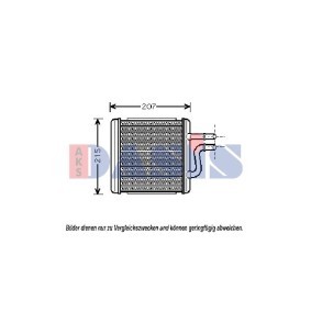 Achetez des Radiateur de chauffage AKS DASIS 516001N à prix pour 39,56 €