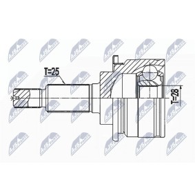 Achetez des Jeu de joints, arbre de transmission NTY NPZ-PL-046 à prix pour 41,51 €