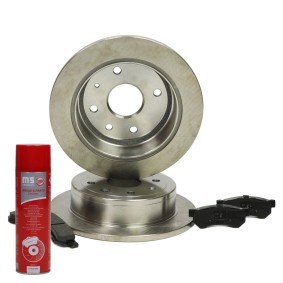 Bremsscheiben und -beläge 201003400P von MASTER-SPORT günstig für 65,43 € online kaufen