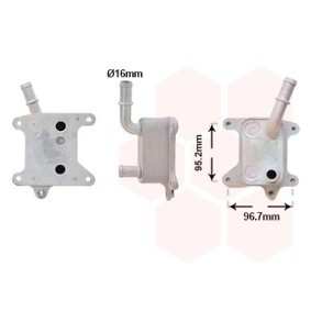 Ölkühler 15013701 von VAN WEZEL günstig für 47,93 € online kaufen