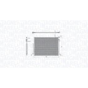 Osta Lauhdutin, ilmastointilaite MAGNETI MARELLI:llä 350203104400 edullisesti hintaan 133,25 €