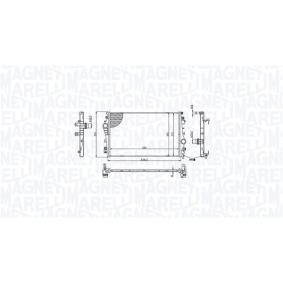 Kühler, Motorkühlung 350213214200 von MAGNETI MARELLI günstig für 112,56 € online kaufen