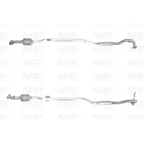Katalysator für MITSUBISHI von NAP carparts