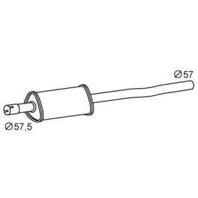 Mittelschalldämpfer FTS-521 von VEGAZ günstig für 107,95 € online kaufen