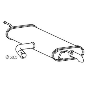 Compre Panela de escape de VEGAZ online para Golf VII Hatchback (5G1, BQ1, BE1, BE2) a preços moderados