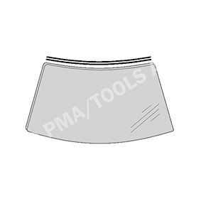 Achetez des Baguette et bande protectrice, pare-brise PMA 111538131 à prix pour 11,79 €