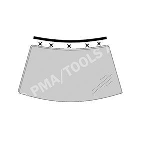Zier- / Schutzleiste, Frontscheibe 185318111 von PMA günstig für 20,36 € online kaufen