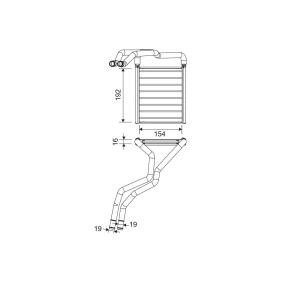 Compre Radiador da chaufage de VALEO online para i20 III (BC3, BI3) a preços moderados