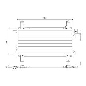 Achetez des Condenseur, climatisation VALEO 822738 à prix pour 103,83 €