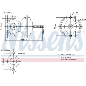 AGR-Ventil 98471 von NISSENS günstig für 73,13 € online kaufen
