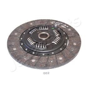 Kupplungsscheibe DF-002 von JAPANPARTS günstig für 247,17 € online kaufen