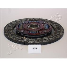 Acquista Disco frizione da JAPANPARTS online per LITEACE Furgonato (KM2_) a prezzi moderati