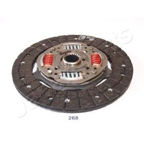 Kupplungsscheibe DF-268 von JAPANPARTS günstig für 87,12 € online kaufen