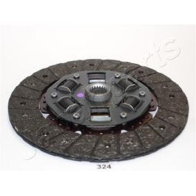 Kupplungsscheibe DF-324 von JAPANPARTS günstig für 116,27 € online kaufen