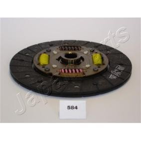 Kupplungsscheibe DF-584 von JAPANPARTS günstig für 57,53 € online kaufen