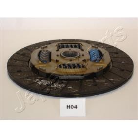 Kupplungsscheibe DF-H04 von JAPANPARTS günstig für 189,41 € online kaufen
