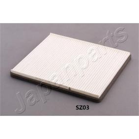 Innenraumfilter FAA-SZ03 von JAPANPARTS günstig für 6,87 € online kaufen