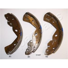 Bremsbackensatz GF-312AF von JAPANPARTS günstig für 98,72 € online kaufen