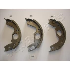 Bremsbackensatz, Feststellbremse für MITSUBISHI von JAPANPARTS