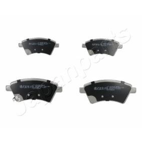 Bremsbeläge des Herstellers JAPANPARTS - Originalware Artikelnummer: PA-801AF