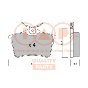 Bremsbeläge 704-52001 von IAP QUALITY PARTS günstig für 87,87 € online kaufen