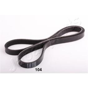 Keilrippenriemen TV-104 von JAPANPARTS günstig für 12,99 € online kaufen