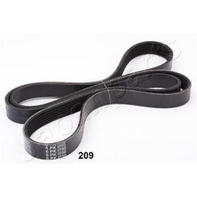 Keilrippenriemen TV-209 von JAPANPARTS günstig für 8,36 € online kaufen