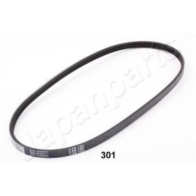 Keilrippenriemen TV-301 von JAPANPARTS günstig für 9,62 € online kaufen