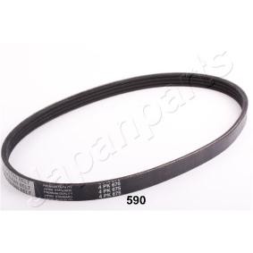 Keilrippenriemen TV-590 von JAPANPARTS günstig für 8,10 € online kaufen