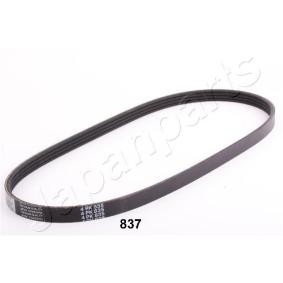Keilrippenriemen TV-837 von JAPANPARTS günstig für 11,29 € online kaufen