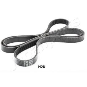 Keilrippenriemen TV-H26 von JAPANPARTS günstig für 22,04 € online kaufen