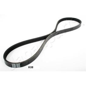 Keilrippenriemen TV-K08 von JAPANPARTS günstig für 12,11 € online kaufen