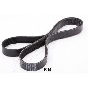 Keilrippenriemen TV-K14 von JAPANPARTS günstig für 20,94 € online kaufen