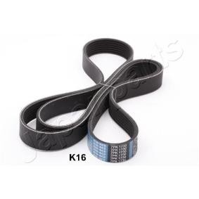 Keilrippenriemen TV-K16 von JAPANPARTS günstig für 40,52 € online kaufen