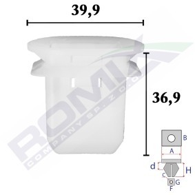 Compre Friso da porta de ROMIX online para YARIS (_P21_, _PA1_, _PH1_) a preços moderados