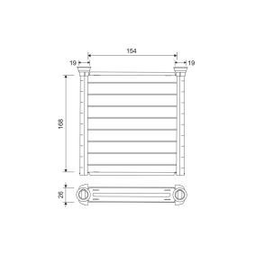 Wärmetauscher, Innenraumheizung 811649 von VALEO günstig für 81,78 € online kaufen