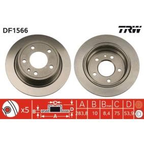 Bremsscheibe für BMW von TRW