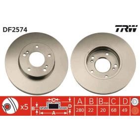 Compre Discos de freno de TRW online para Maxima III Berlina (J30) a precios moderados