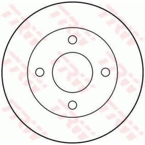 Bremsscheibe DF2726 von TRW günstig für 22,89 € online kaufen