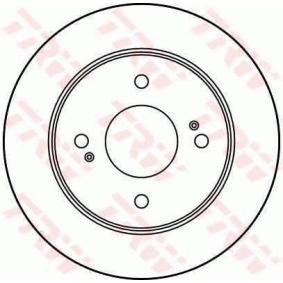 Bremsscheibe für NISSAN von TRW