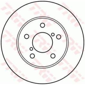 Bremsscheibe für SUBARU von TRW