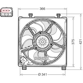 Kühlerlüfter für VW von DENSO