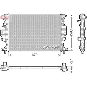 Kühler, Motorkühlung für FORD von DENSO