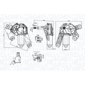 Scheibenwischermotor 064074100010 von MAGNETI MARELLI günstig für 105,41 € online kaufen